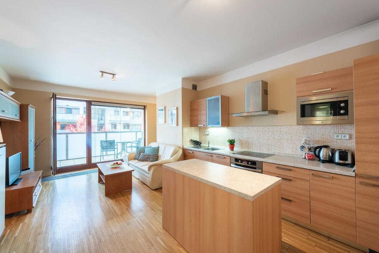 Luxury Apartment River Diamond Residence Praha Eksteriør bilde