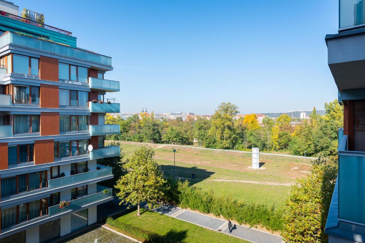 Luxury Apartment River Diamond Residence Praha Eksteriør bilde